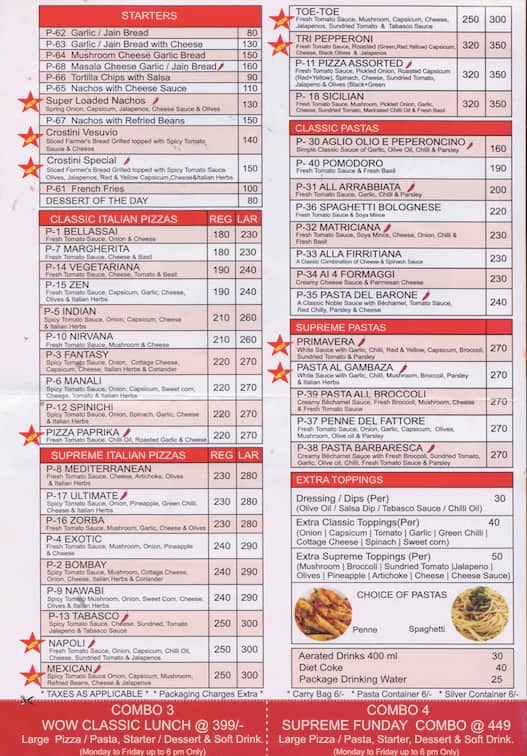 Pizza Stop Menu, Menu for Pizza Stop, Malleshwaram, Bangalore Zomato