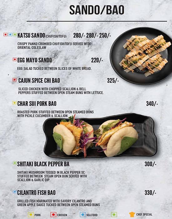 Menu at Wasabi 15, Pune, Shop01