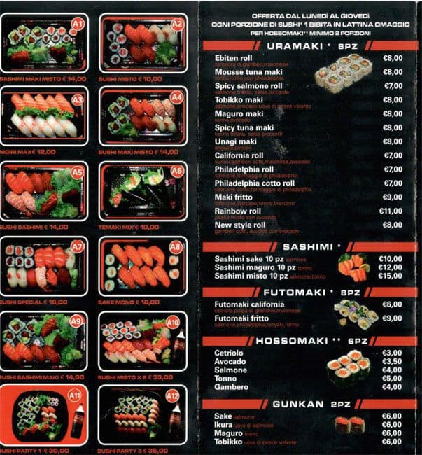 Menu di Samurai 