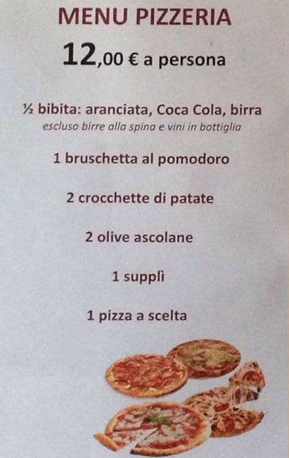 Menu di Primavera da Vladimiro 