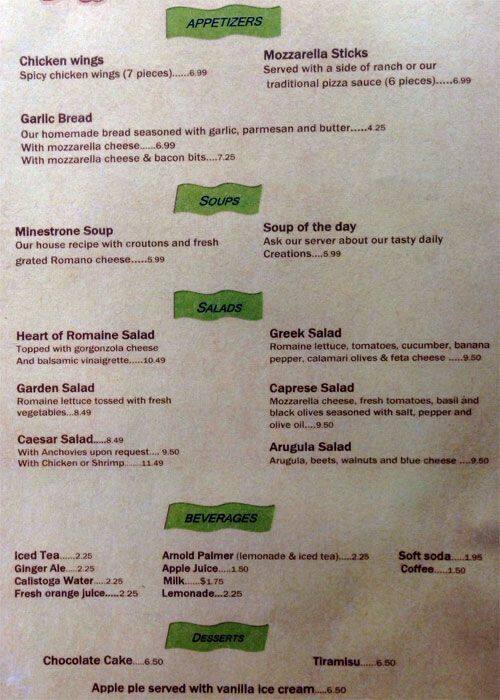 Dario's Menu, Menu for Dario's, Sausalito, Sausalito Urbanspoon/Zomato