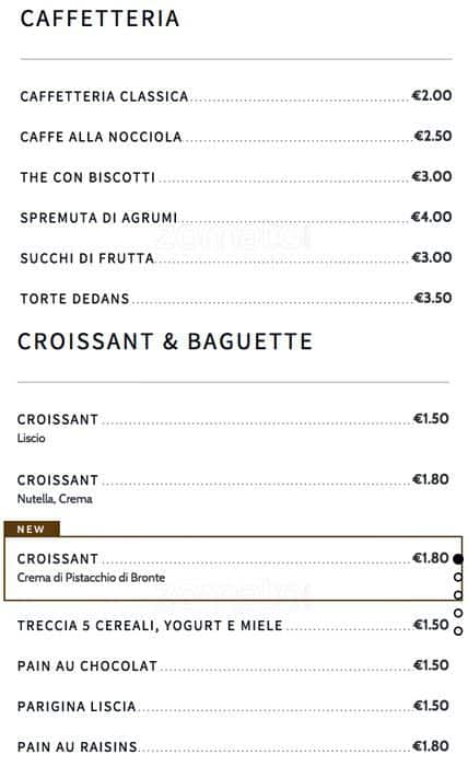 Menu di Dedans 