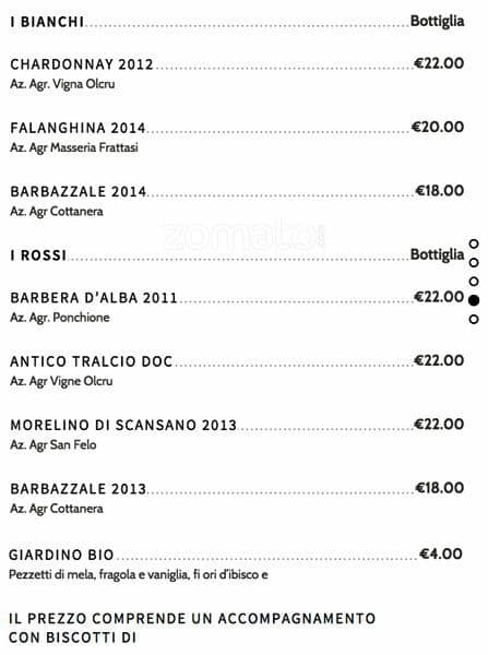 Menu di Dedans 