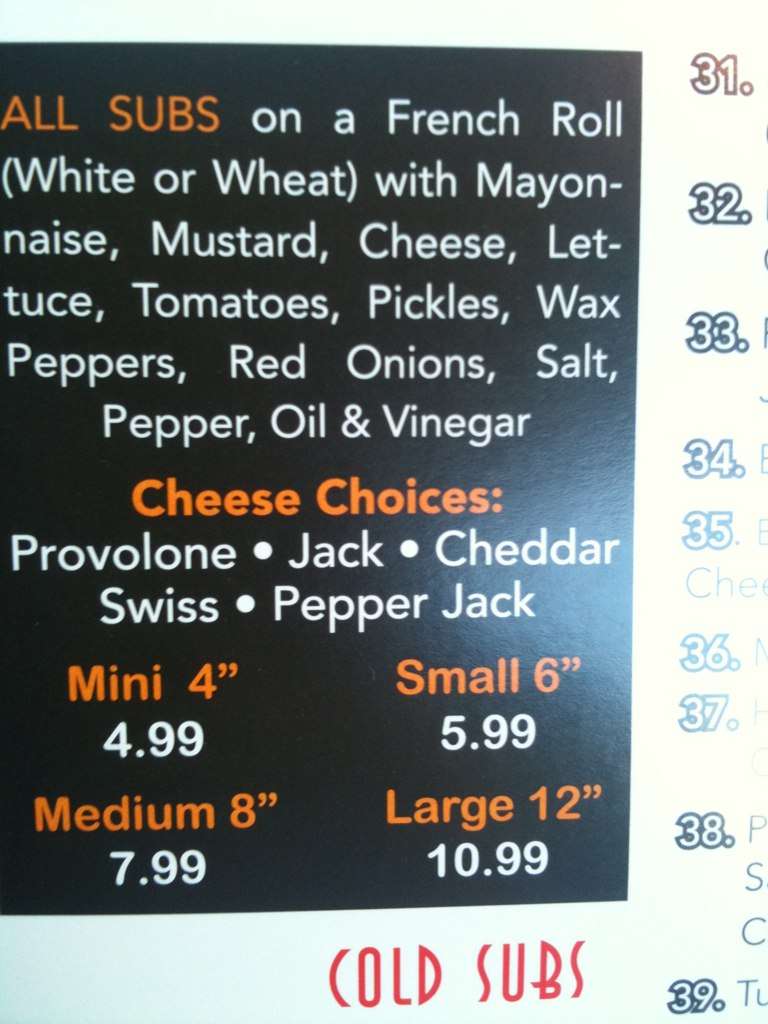 Deli Delicious Menu, Menu for Deli Delicious, Hoover, Fresno