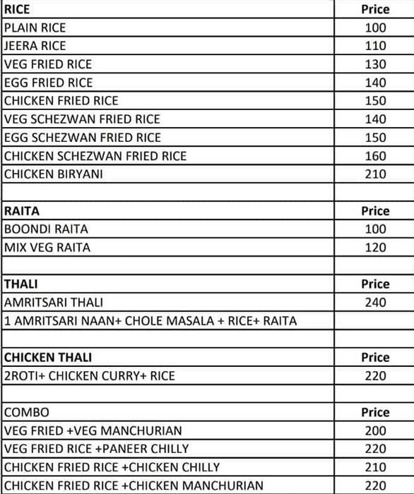 NEW PISHORI CHICKEN AND FISH KABAB menu