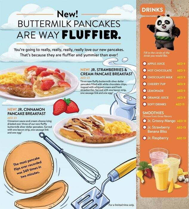 Denny's menu, Menu restauracji Denny's, Al Rigga, Dubai Zomato