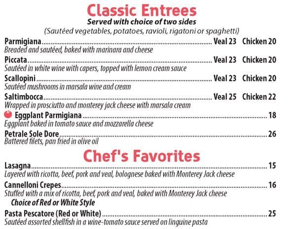 Menu At Sorrento Italian Restaurant And Pizza Walnut Creek menu-at-sorrento-italian-restaurant-and-pizza-walnut-creek