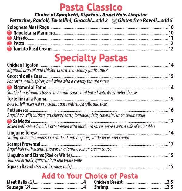 Menu At Sorrento Italian Restaurant And Pizza Walnut Creek menu-at-sorrento-italian-restaurant-and-pizza-walnut-creek