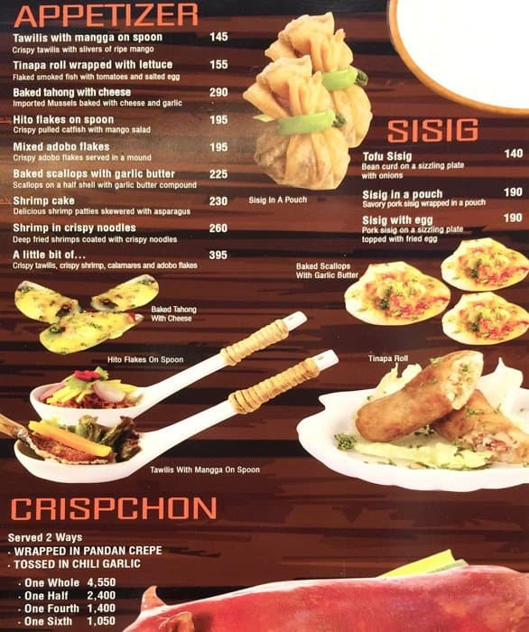 Mesa Menu, Menu for Mesa, Tomas Morato, Quezon City - Zomato Philippines