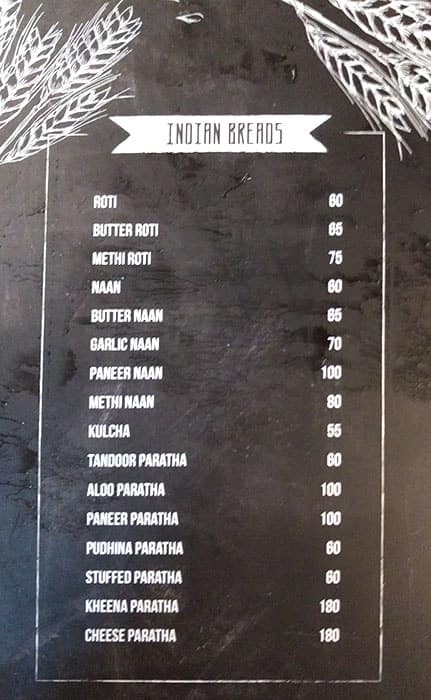 Pupil Food Court menu