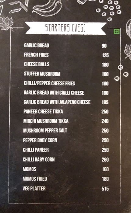 Pupil Food Court menu