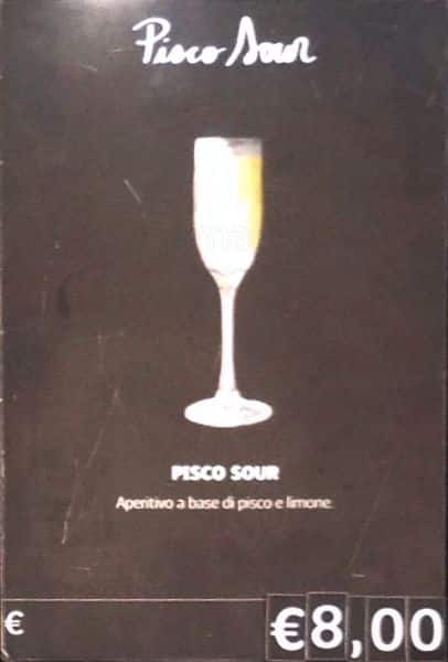 Menu di Ristorante Cile 