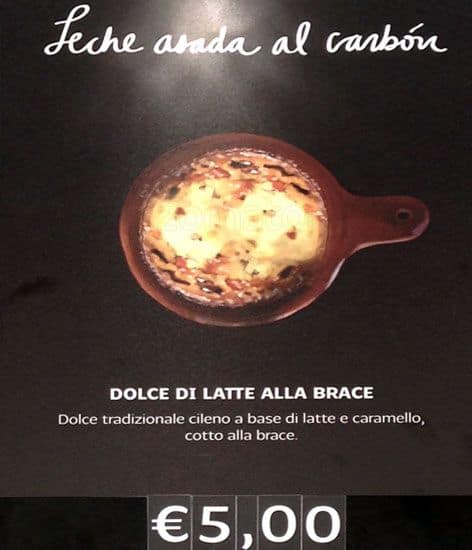 Menu di Ristorante Cile 