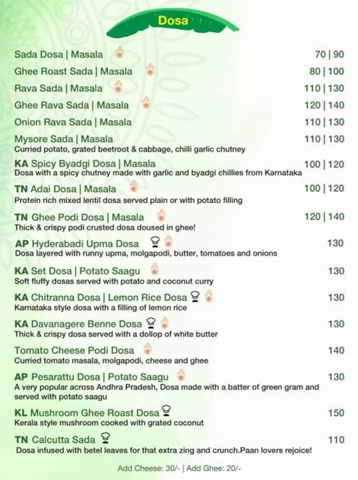 Vanakkam Cafe Menu Menu For Vanakkam Cafe Malad West Mumbai