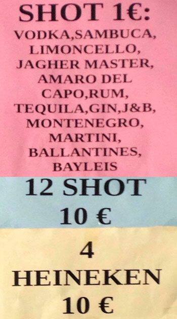 Menu di Qualunquemente 