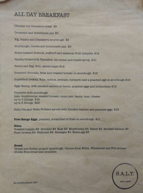 Carta de S.A.L.T