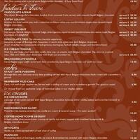 Bracegirdle S Menu Menu For Bracegirdle S Mclaren Vale Adelaide