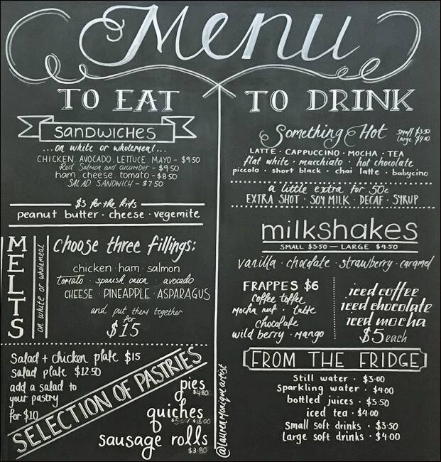 Encore Patisserie Cafe Menu, Menu for Encore Patisserie Cafe