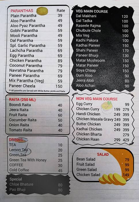 Menu at The Food Hut, Gurugram