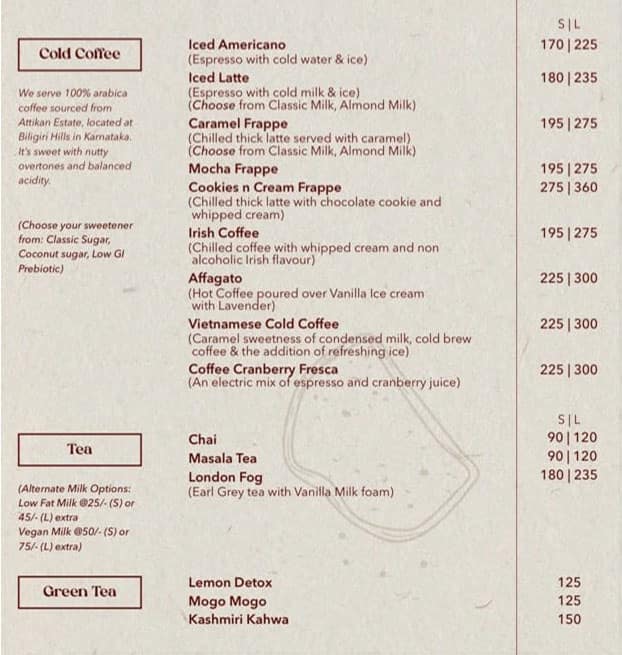 The Rolling Pin in Quattro menu