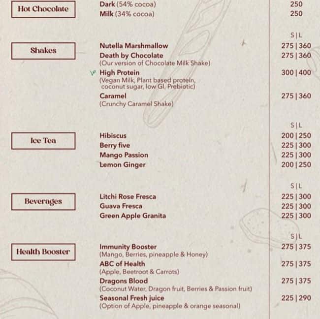 The Rolling Pin in Quattro menu