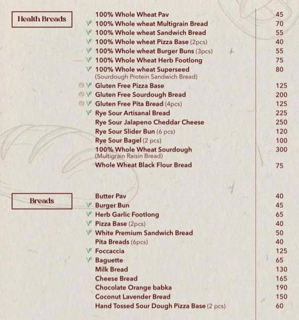 The Rolling Pin in Quattro menu