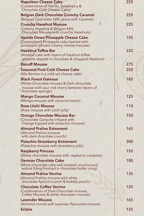 The Rolling Pin in Quattro menu