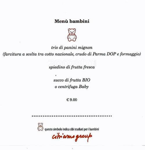 Menu di Od Caffè Mondadori 