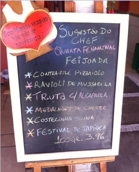 Aspargus Grill cardápio