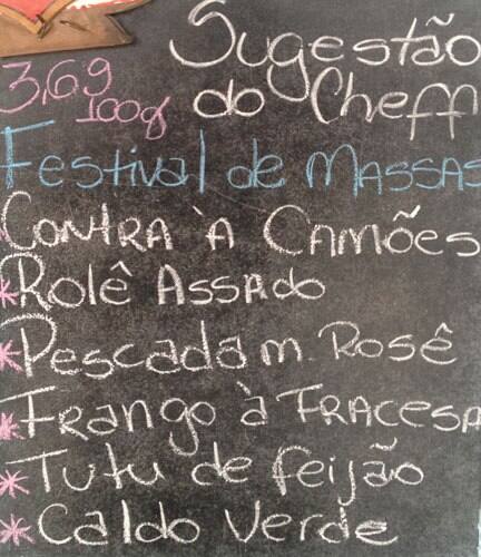 Aspargus Grill cardápio