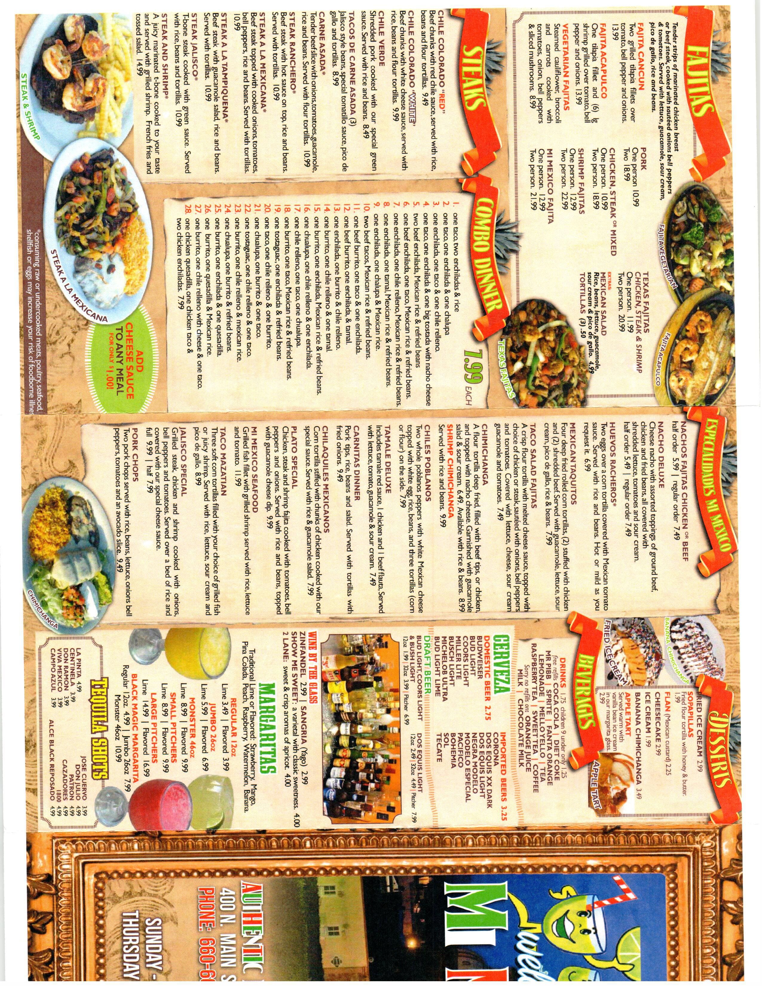 Mi Mexico Mexican Restaurant Deland Fl - pad7fce