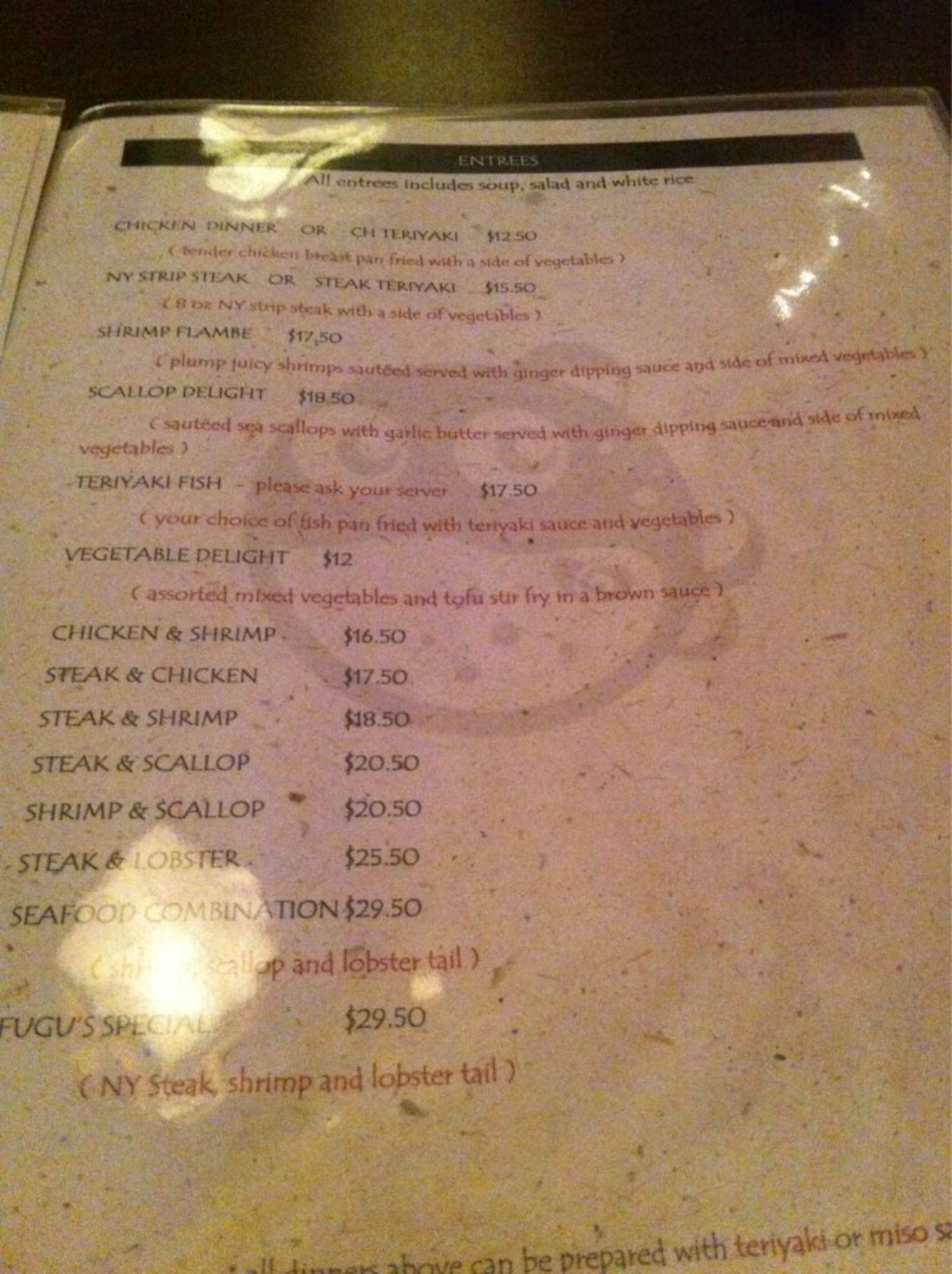 fugu express menu fugu express menu
