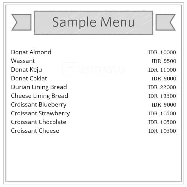 Eaton Menu, Menu untuk Eaton, Senayan, Jakarta - Zomato Indonesia