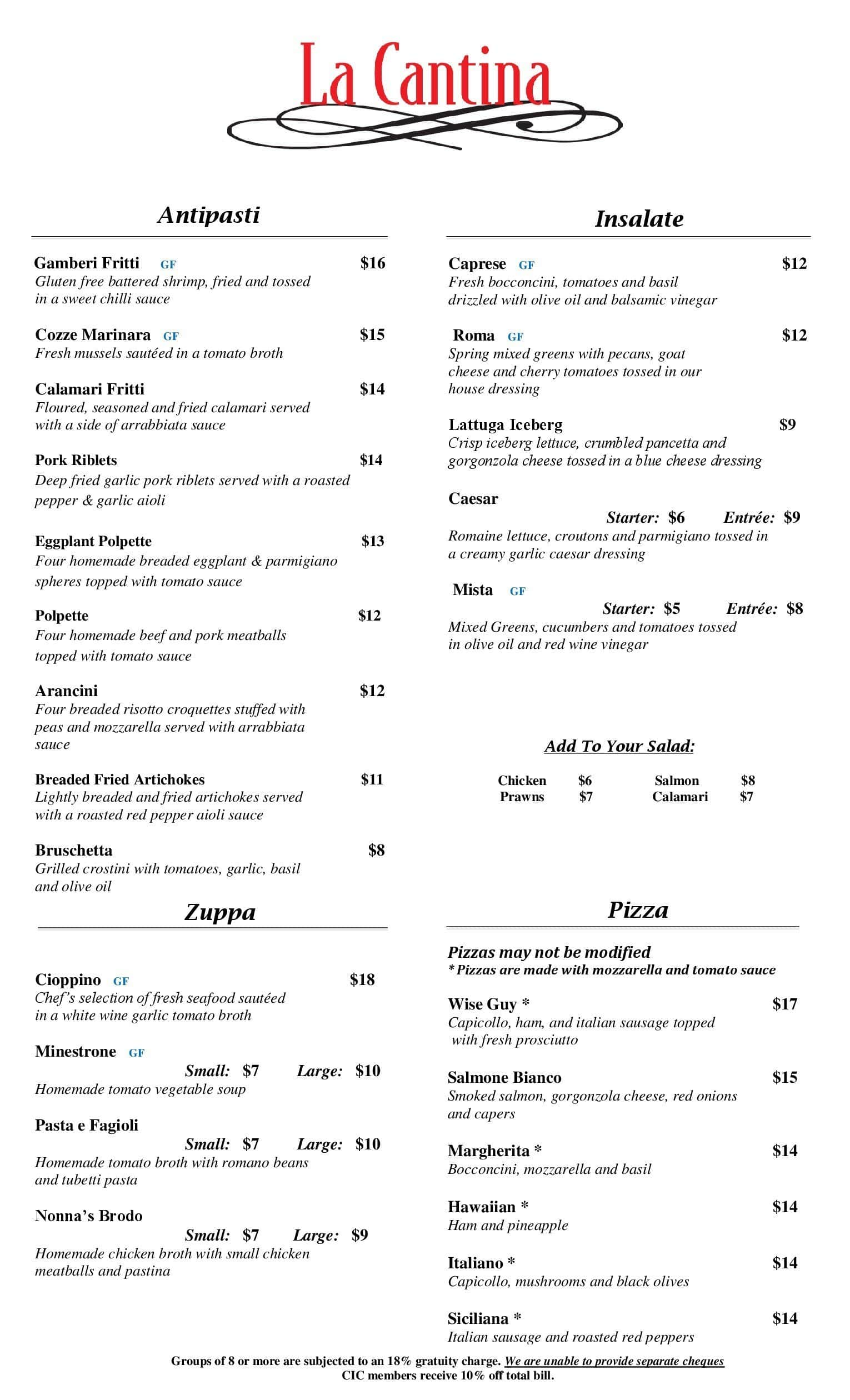 la-cantina-menu-menu-for-la-cantina-bridgeland-calgary-urbanspoon