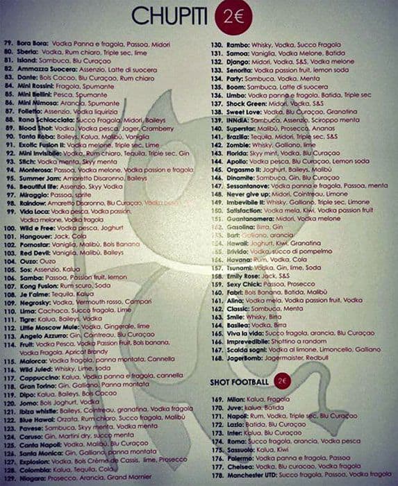 Menu di Red Devil 
