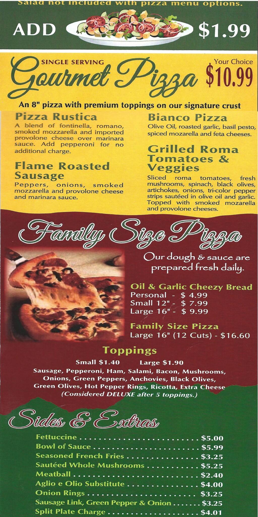 Menu at Undo's Elm Grove pub & bar, Wheeling