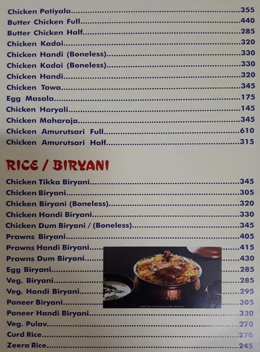 Sip N Dine Resto - Bar menu