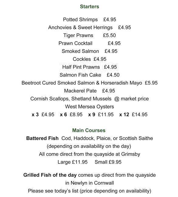 Brady's Menu, Menu for Brady's, Wandsworth, London Zomato UK