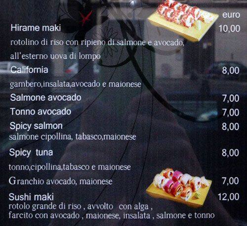 Menu di Shun Fa 