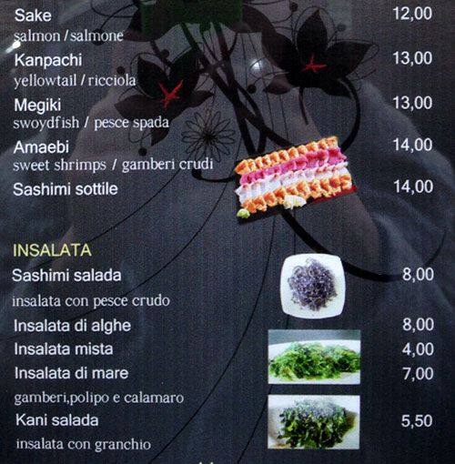 Menu di Shun Fa 