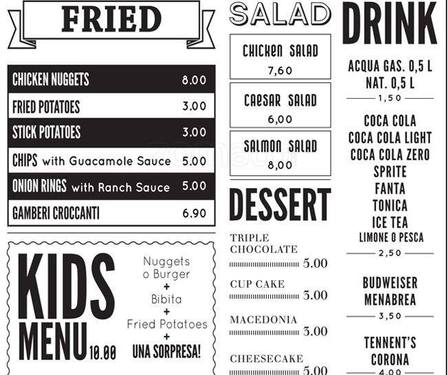 Menu di Hamburger & Delicious 