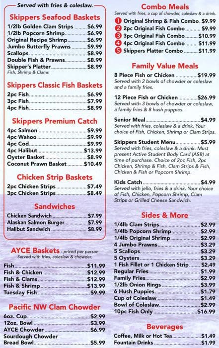 skippers coupons puyallup