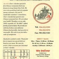 Chen S Garden Fort Lauderdale Miami Urbanspoon Zomato