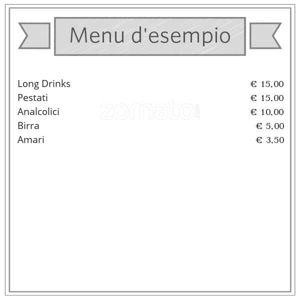Menu di Le Jardin 489 