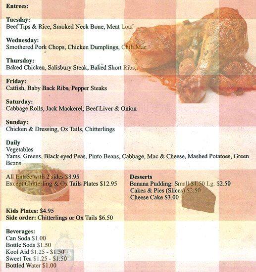 Tammy's Menu, Menu for Tammy's, Cedar Crest, Dallas Urbanspoon/Zomato