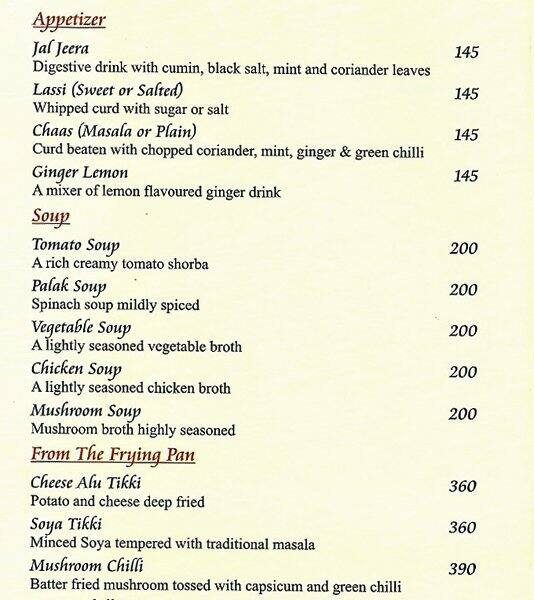 The Great Punjab Menu, Menu for The Great Punjab, Baner, Pune Zomato