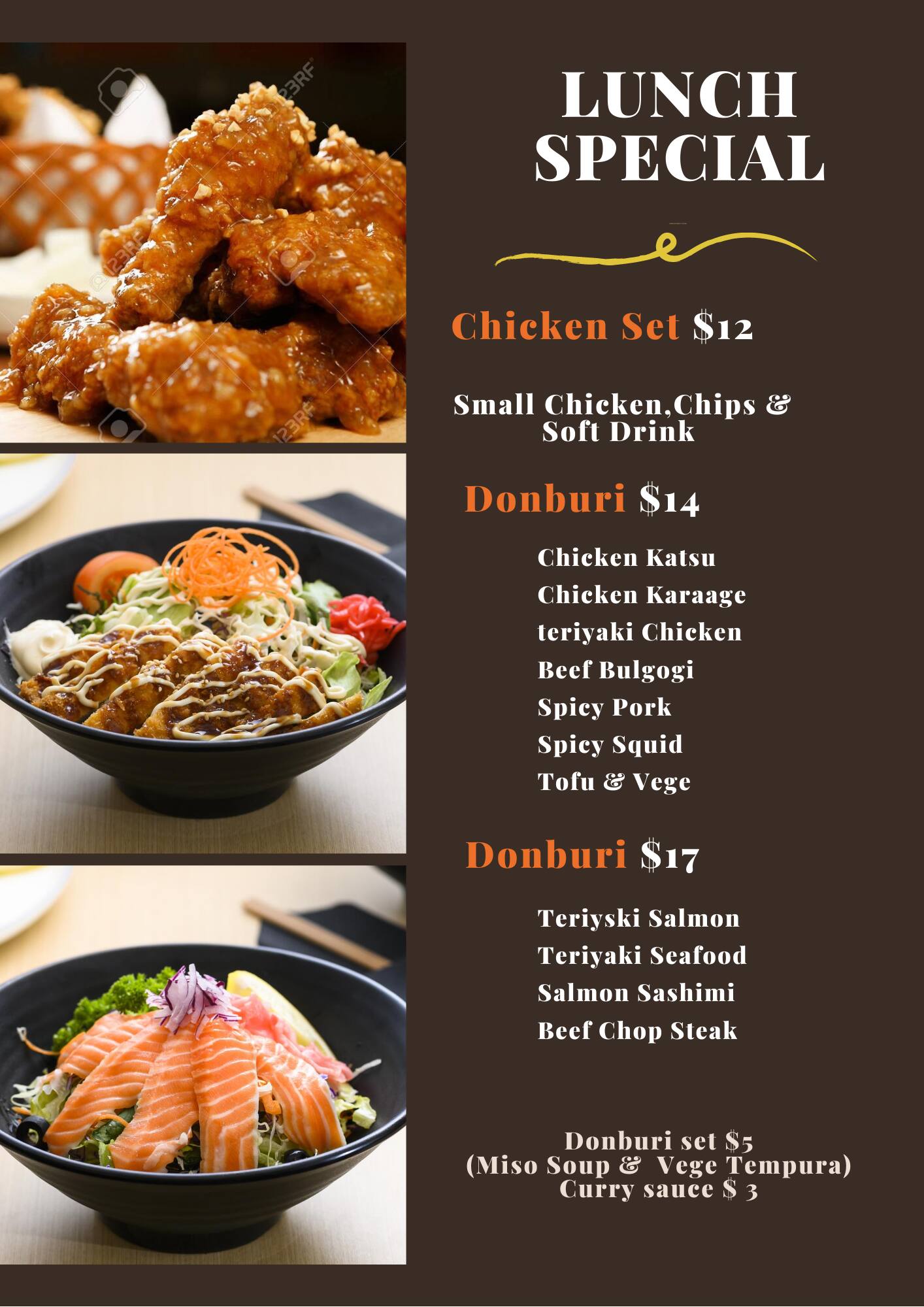 Miku menu