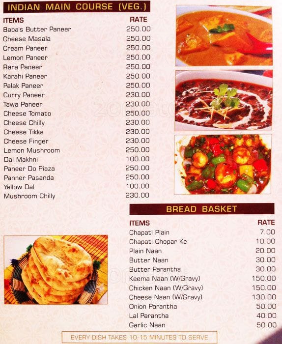 New Baba Chicken Menu Menu For New Baba Chicken Samrala Chowk Ludhiana