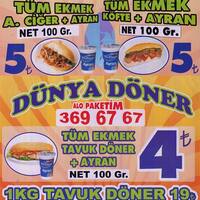 Dunya Doner 3 Gulveren Ankara