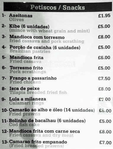 Sabores Menu, Menu For Sabores, Willesden, London - Zomato Uk